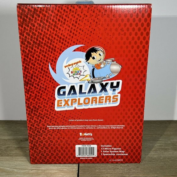 Ryans World Galaxy One Explorer Toy 12 Figure Micro Shuttle Rocket Space… - Picture 9 of 11